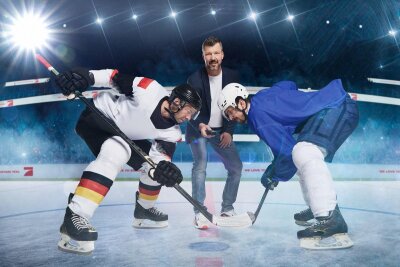 "Der Deutsche ist ein Event-Gucker": Matthias Killing freut sich auf die Eishockey-WM - Rick Goldmann beim virtuellen Bully: Kann die deutsche Eishockey-Mannschaft zum Turnierauftakt die Slowakei besiegen?