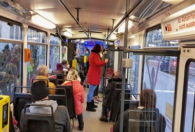 Am Freitag: Warnstreik bei der Plauener Straßenbahn - Warnstreik bei der Plauener Straßenbahn. Foto: Karsten Repert