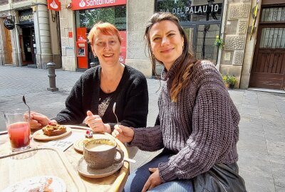 Barcelona: Jenny aus Plauen schickt liebe Grüße in die Heimat - Jenny Tröger aus Plauen lebt in Barcelona. Sie hat dem BLICK-Reporter ihr zu Hause gezeigt. Fotos: Karsten Repert