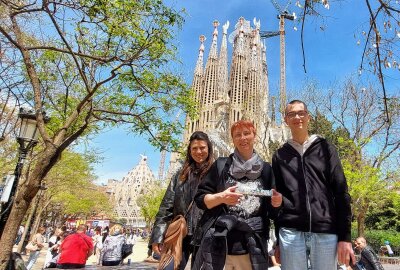 Barcelona: Jenny aus Plauen schickt liebe Grüße in die Heimat - Jenny Tröger aus Plauen lebt in Barcelona. Sie hat dem BLICK-Reporter ihr zu Hause gezeigt. Fotos: Karsten Repert
