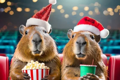 Capy wer? Ich bins Capy, das neue Highlight auf BLICK.de - Vorm Weihnachtsfest gehe ich mit meiner Freundin traditionell ins Kino. 