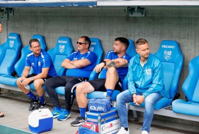 CFC startet mit Remis in die Saison - Rechts Chris Löwe. Foto: Harry Härtel