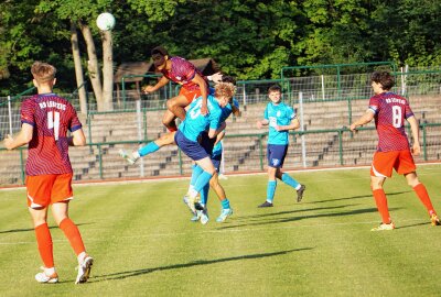 Chemnitzer FC: U19 gewinnt sensationell den Landespokal - In einem spannenden Finale setzten sich die Wappler-Schützlinge mit 1:0 gegen RasenBallsport Leipzig durch. Foto: Marcus Hengst