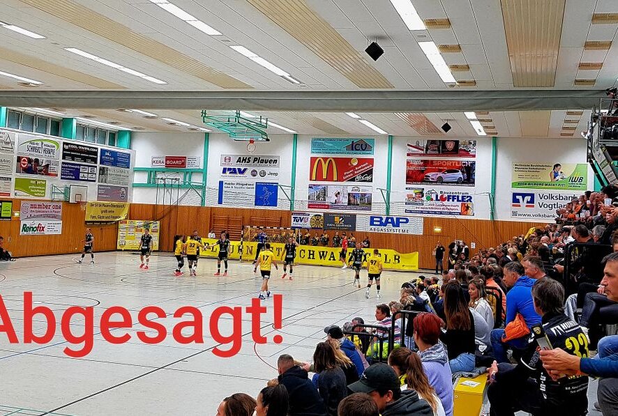 Coronaverdacht: Plauen-Oberlosa sagt Handballspiel ab - Der SV 04 Oberlosa hat in seinen Reihen mehrere Corona-Verdachtsfälle zu verzeichnen. Das Spiel heute Abend beim HC Burgenland fällt aus. Foto: Karsten Repert