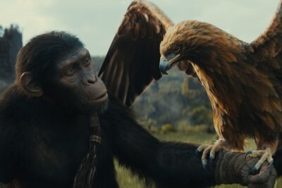 Der neue "Planet der Affen" - Die Reise geht weiter - Noa (gesprochen von Owen Teague) in einer Szene des Films "Planet der Affen: New Kingdom"
