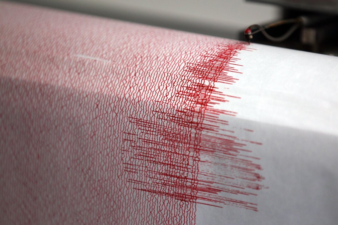 Die Erde im Vogtland bebt derzeit wieder häufig - Der Seismograph der Erdbebenwarte verzeichnet Ausschläge.