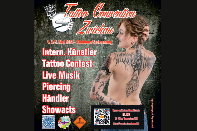Die Tattoo Convention Zwickau kehrt zurück! - Besucher und Besucherinnen können sich auf ein breites Spektrum an Tattoo-Stilen freuen.