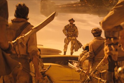 Ein Gosling für alle Fälle - Der Film-im-Film "Metalstorm" weckt Erinnerungen an das Science-Fiction-Epos "Dune".