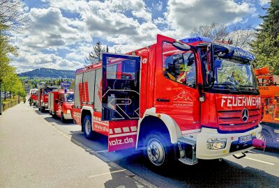 Großeinsatz der Feuerwehr: Brand im Klinikum Annaberg-Buchholz - Es kam zu einem Großeinsatz der Feuerwehr. Foto: Feuerwehr Buchholz,