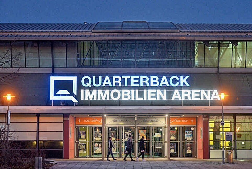 Location: Quarterback Immobilien Arena - Die Quarterback Immobilien Arena in Leipzig. Foto: Quarterback Immobilien AG