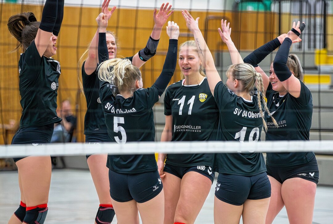 Oberlosa-Girls gehen mit Vollgas ins letzte Heimspiel - Die Oberlosaer Volleyballerinnen waren zuletzt erfolgreich. Foto: Oliver Orgs / Pressebüro Repert