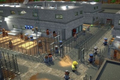 "Showtime!": Das sind die Spiele-Highlights im März 2024 - Zur langen Liste von ungewöhnlichen Simulator-Themen gehört "Prison Architect 2". Die Fortsetzung des Gefängnis-Management-Simulators erlaubt es, komplexe Verwahrungseinrichtungen mit einem hohen Maß an kreativer Freiheit in 3D zu kreieren. Dabei müssen auch die Bedürfnisse der Insassen und das finanzielle Budget bedacht werden. Ab 26. März für PC, PS5 und Xbox Series.