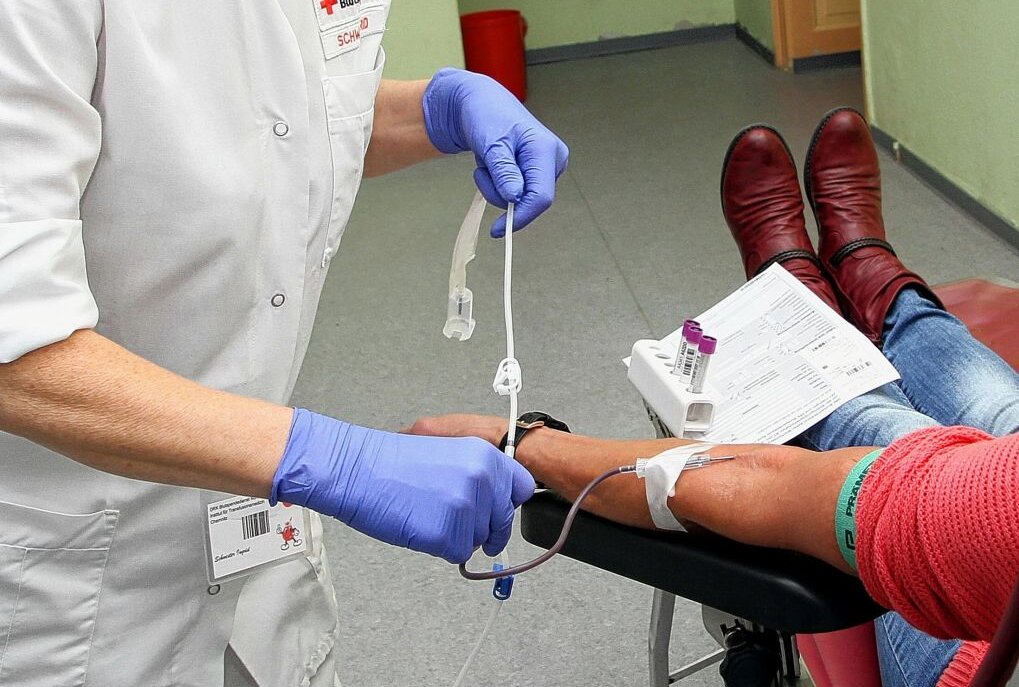 Sicherheit auf den Blutspendeterminen in der Region - Blutspenden werden dringend benötigt. Foto: Funke/Archiv