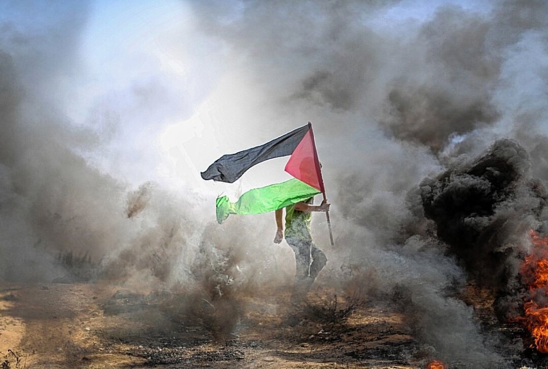 Über Tausend Menschen bei Demo zum Nakba-Tag - Symbolbild: Palästinensische Flagge. Foto: Pixabay