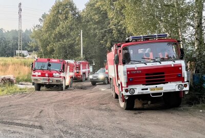 Waldbrand Sächsische Schweiz: Lage unter Kontrolle? Drohnenbilder klären auf - Unser Reporter erhält Einblicke in ein Feuerwehrcamp am Mittwoch. Foto: Daniel Unger
