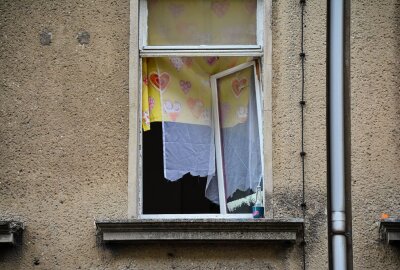 Wohnhausbrand im Leipziger Osten: KriPo ermittelt - Die Brandursache ist noch nicht ermittelt. Foto: Anke Brod