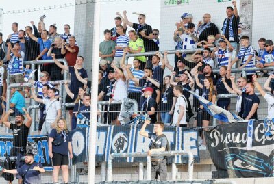 Zebras mit mehr Glück: Zweite Niederlage der Schwäne - Fans des MSV Duisburg. Foto: PICTURE POINT / Sven Sonntag