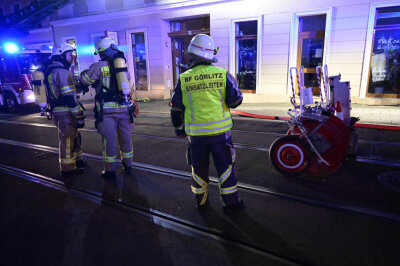 Zwei Brände in Görlitzer Wohnhäusern - Am späten Freitagabend kam es in Görlitz erneut zu einem Brand in einem Mehrfamilienhaus. Foto: xcitepress/mw 