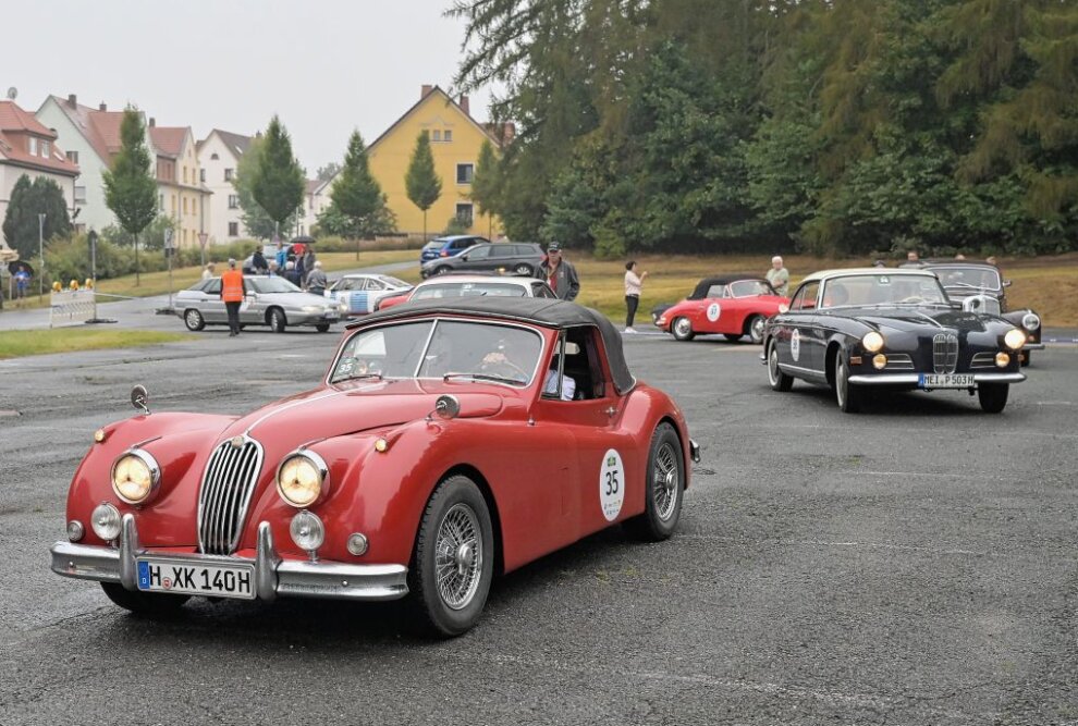 4. Sächsische Meister-Classic startet zu Pfingsten - Automobile, wie diese, waren bei der 3. Sächsischen Meister-Classic vertreten. Foto: Ralf Wendland/Archiv