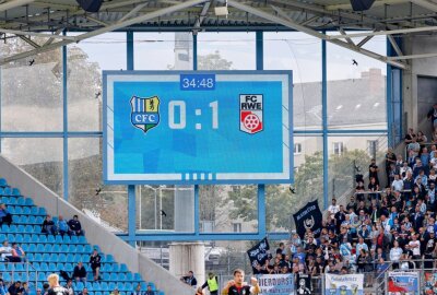 0:3! CFC unterliegt daheim Aufsteiger Erfurt deutlich - CFC vs FC Rot-Weiss-Erfurt. Foto: Harry Härtel