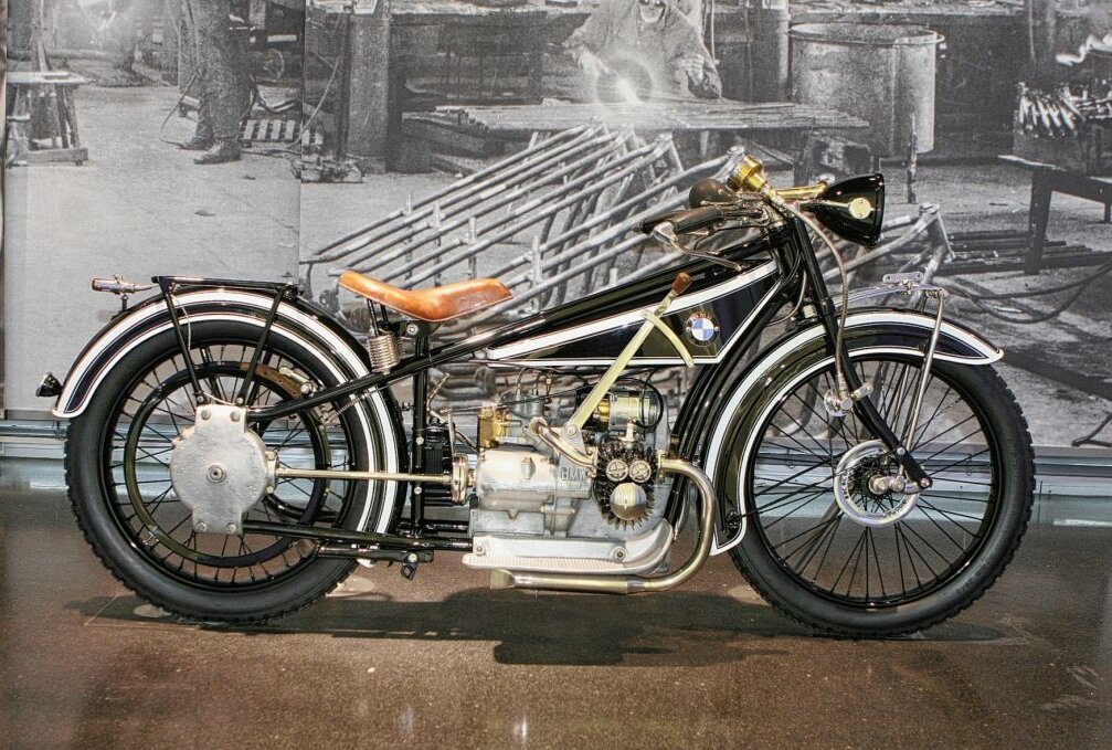100 Jahre BMW-Motorräder - Mit der "R 32" begann die Geschichte von BMW Motorrad. Foto: Thorsten Horn