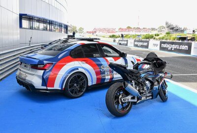 100 Jahre BMW-Motorräder - In der MotoGP begnügt sich BMW mit einer Nebenrolle. Foto: Thorsten Horn
