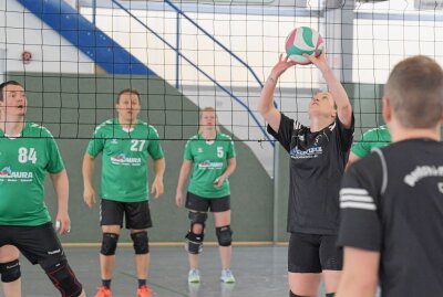 15. Stadtpokal im Volleyball in Zwönitz ausgerichtet - In Zwönitz ist der 15. Stadtpokal im Volleyball ausgerichtet worden. Foto: Ralf Wendland
