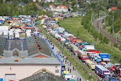 23. IFA-Oldtimertreffen in Werdau: bereits 400 Anmeldungen - Ab Freitag präsentieren sich wieder betagte Nutzfahrzeuge. Foto: Michel