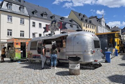 3. Streetfoodmarkt in Annaberg-Buchholz - Zuletzt hat das Team von Schacht Events einen Streetfoodmarkt in Schneeberg organisiert und jetzt ist man in Annaberg-Buchholz präsent. Foto: Ralf Wendland