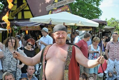 30. Burgfest in Wolkenstein vom 18. bis 21. Mai - Das Wolkensteiner Burgfest findet vom 18. bis 21. Mai statt. Foto: Veranstalter