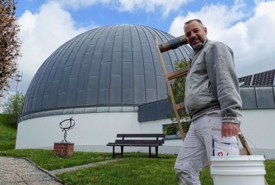 350.000. Besucher im Drebacher Planetarium begrüßt - Die große Sternenkuppel sowie der Eingangsbereich wurde in jüngster Zeit modernisiert. Foto: Andreas Bauer