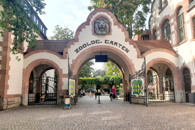 Eingang Zoo Leipzig