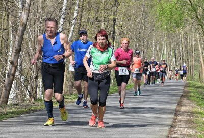 55. Göltzschtal-Marathon: Landesmeisterschaften wurden ausgetragen - Die Strecken beim Göltzschtal-Marathon führten entlang des Radweges im Göltzschtal. Foto: Ramona Schwabe