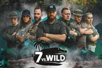 7 vs. Wild Titelbild mit allen Kandidaten der 2. Staffel