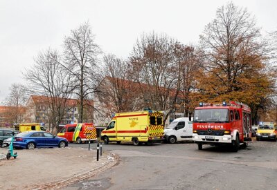 Alarm für Chemnitzer Feuerwehr: Stromverteilerkasten schmort - In Chemnitz schmorte ein Stromverteilerkasten. Foto: Harry Härtel