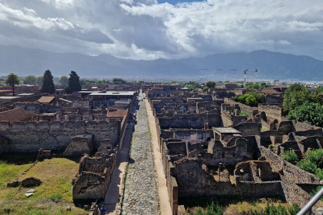 Pompeji war definitiv ein Highlight. Foto: privat