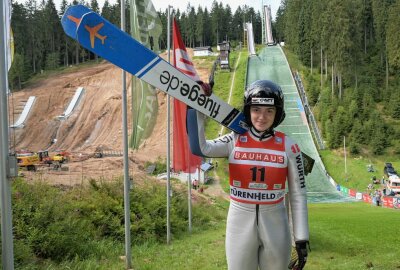 Alpencup der Damen wird ausgetragen - Klara Lebelt hat bei den Juniorinnen in Klingenthal in der Nordischen Kombination Platz 14 belegt. Foto: Ralf Wendland