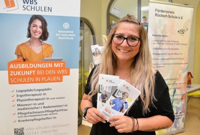 Am 8. Oktober wird in Haselbrunn gefeiert - Sabina Rahm ist in der WBS Schule im Fachbereich Logopädi tätig. Foto: Karsten Repert