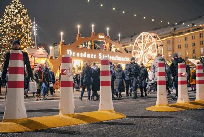 Angst vor Terror-Anschlägen: Sächsischer Weihnachtsmarkt wird aufgerüstet - Anti-Terror-Sperren sollen für mehr Sicherheit sorgen. Foto: xcitepress/Finn Becker