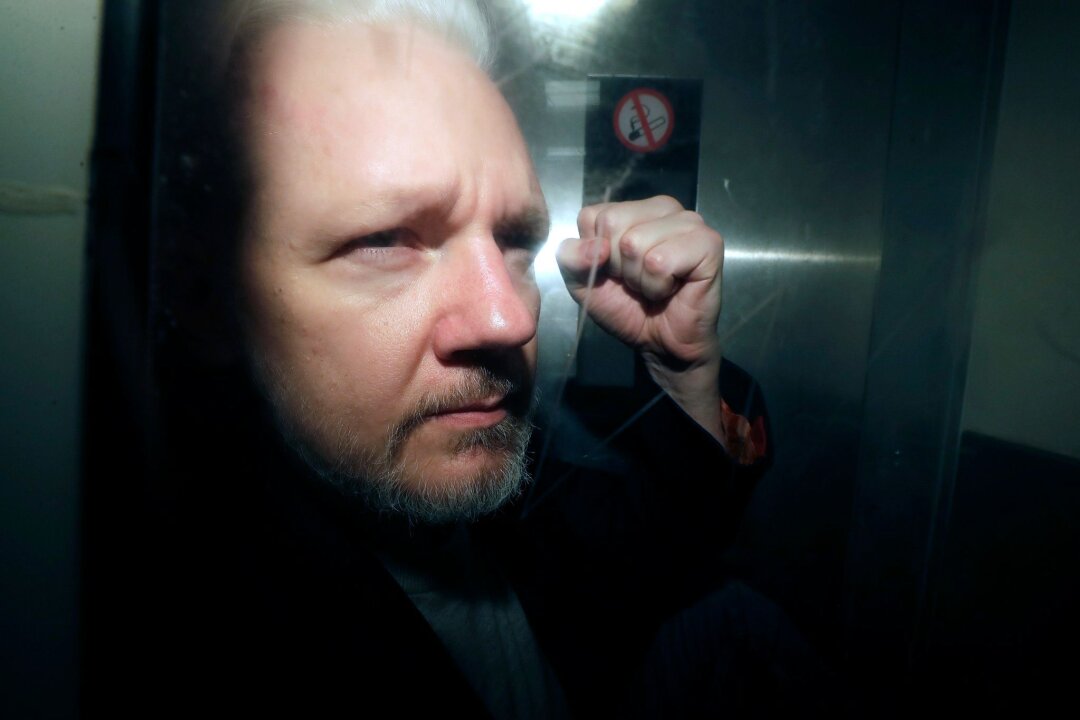 Assange seit fünf Jahren in Haft - Freilassung gefordert - Julian Assange drohen in den USA bis zu 175 Jahre Haft.