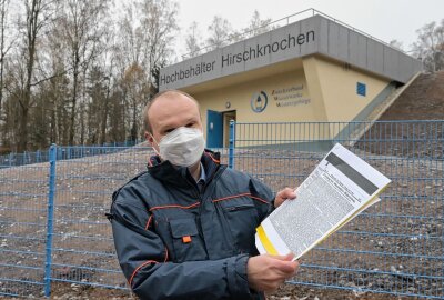 Auer "Hirschknochen" eingeweiht - ZWW-Geschäftsführer Dr. Frank Kippig freut sich, dass man das Projekt abschließen konnte. Foto: Ralf Wendland