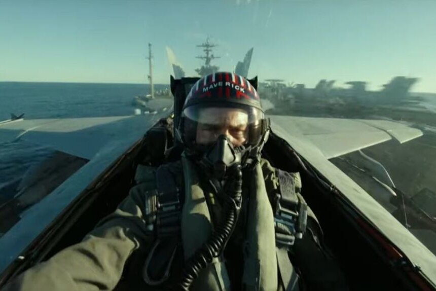 Im "Top Gun: Maverick"-DLC von "Microsoft Flight Simulator" übernimmt man an Stelle von Tom Cruise selbst den Steuerknüppel.
