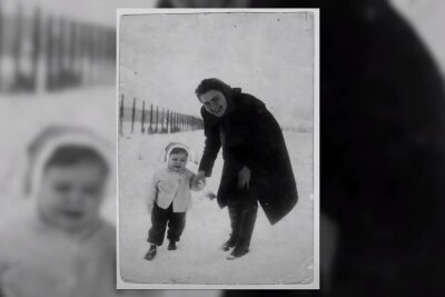 Auschwitz-Zeitzeugin im Interview mit Leeroy - Eva Umlauf mit ihrer Mutter in Auschwitz. Copyright: Youtube-Screenshot @Leeroy will's wissen!
