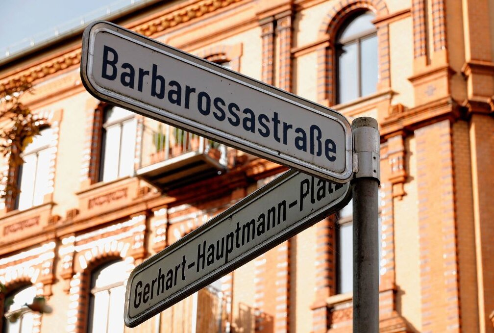 Barbarossastraße eher fertig als geplant - Die Barbarossastraße auf dem Kaßberg. Foto: Harry Härtel/haertelpress