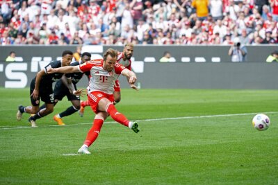 Bayer rettet Superserie - Leipzig gewinnt Topspiel - Bayerns Matchwinner gegen Frankfurt: Harry Kane.