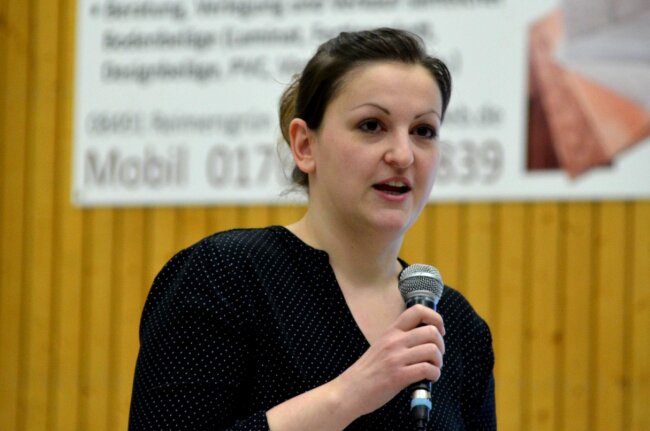 SV-Abteilungsleiterin Franziska Schmidt hofft am Sonntag auf die große Überraschung in Leipzig.