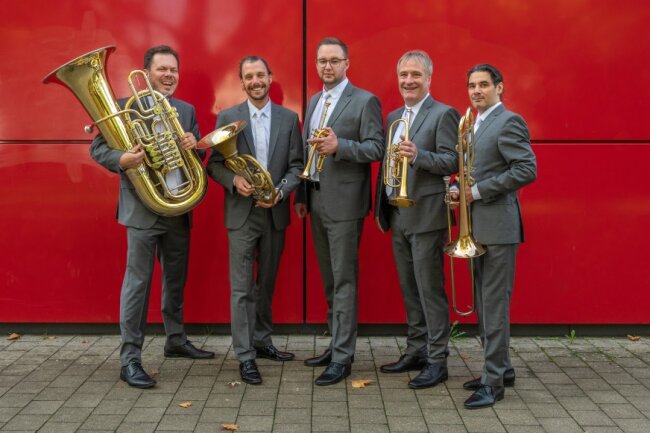 Beliebtes Bläser-Quintett Classic Brass in Rodewisch -  Am 6. Mai sind Classic Brass live in der St.-Petri-Kirche zu erleben.