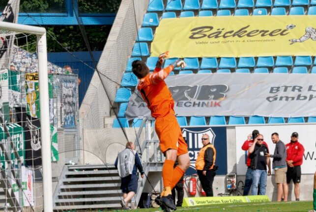Bickel schießt CFC im letzten Spiel zum Sachsenpokalsieg - Tor für den CFC durch Tim Campulka. Foto: Harry Härtel