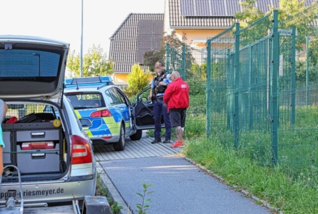 Biker flieht vor Polizei: Wilde Verfolgungsjagd in Chemnitz - In Chemnitz kam es am Sonntag zu einer Verfolgungsfahrt. Foto: Jan Haertel/ChemPic