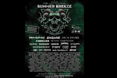 Das Metalfestival Summer Breeze findet vom 17. bis 20. August in Dinkelsbühl in Bayern statt.